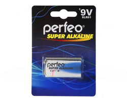 Батарейка алкалиновая PERFEO 6LR61 BL-1