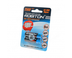 Аккумулятор ROBITON 2500MHAA-2 AA/HR6 2500mah BL-2