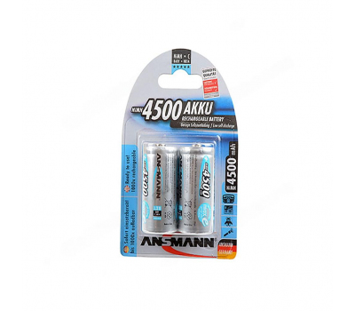 Аккумулятор ANSMANN maxE С/HR14 4500mAh BL-2