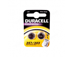 Батарейка часовая DURACELL 357/303 SR44 BL-2