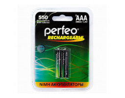 Аккумулятор Perfeo AAA 550mAh BL-2