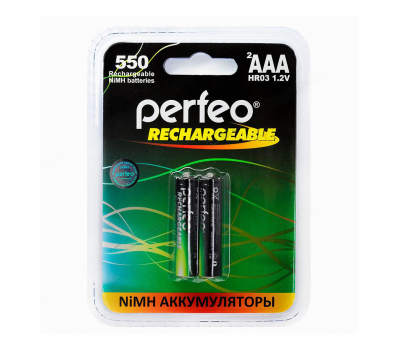 Аккумулятор Perfeo AAA 550mAh BL-2