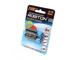 Аккумулятор ROBITON  RTU2400MHAA-2 AA/HR6 2400mah  BL-2