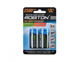 Аккумулятор ROBITON RTU2500MHC С/HR14 2500mah BL-2