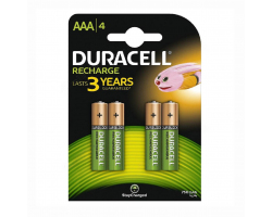 Аккумулятор NiMH DURACELL HR03 750 мAч BL-4