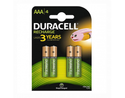 Аккумулятор NiMH DURACELL HR03 750 мAч BL-4