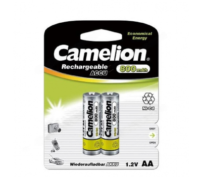 Аккумулятор Camelion AA Ni-Cd 800mAh BL-2