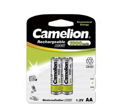 Аккумулятор Camelion AA Ni-Cd 1000mAh BL-2