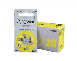 Батарейка PERFEO Airozinc Premium ZA10 BL-6