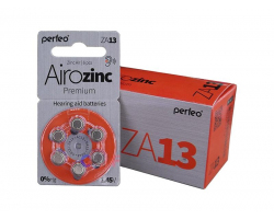 Батарейка PERFEO Airozinc Premium ZA13 BL-6