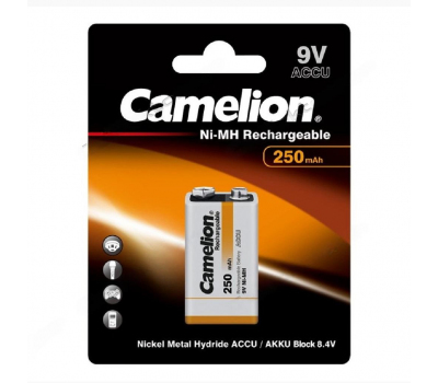 Аккумулятор Camelion 9V 250mAh BL-1