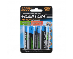 Аккумулятор ROBITON RTU5000MHD D/HR20 5000mah BL-2