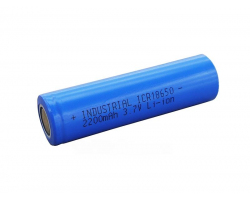 Аккумулятор INDUSTRIAL ICR18650 3.7V 2200mAh