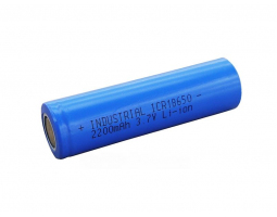 Аккумулятор INDUSTRIAL ICR18650 3.7V 2200mAh