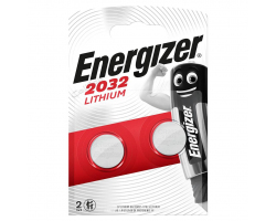 Батарейка литиевая ENERGIZER Lithium CR2032 BL-2