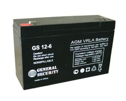 Аккумулятор GENERAL SECURITY GS 12-6