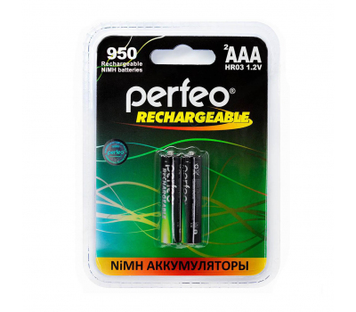 Аккумулятор Perfeo AAA 950mAh BL-2