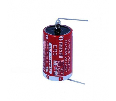 Батарейка литиевая Maxell ER3 3.6V 1100mAh