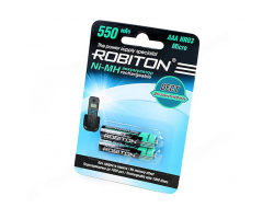 Аккумулятор ROBITON DECT 550MHAAA-2 AAА/HR03 550mah BL-2