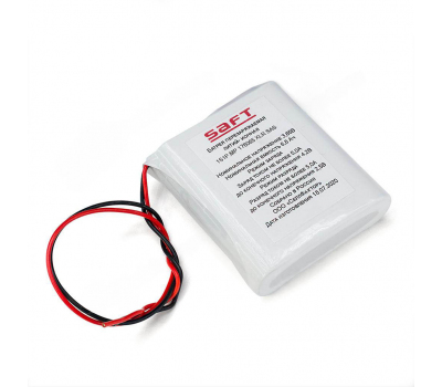 Батарея перезаряжаемая литий-ионная SAFT 1S1P МР 176065 XLR SAS 6800 mAh