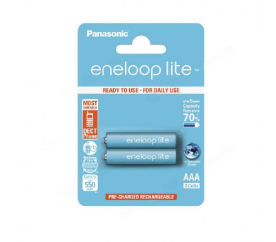 Аккумулятор Panasonic Eneloop Lite AAA 550mAh BL-2