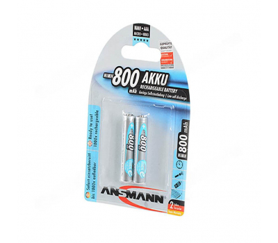 Аккумулятор ANSMANN maxE ААA/HR03 800mAh BL-2