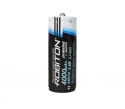 Аккумулятор Li-Ion Robiton ICR 26650 4000mAh