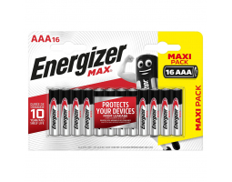 Батарейка алкалиновая ENERGIZER MAX LR03 BL-16