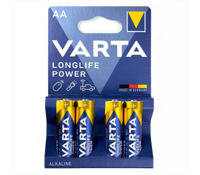 Батарейка алкалиновая VARTA Longlife Power 4906 LR6 BL-4