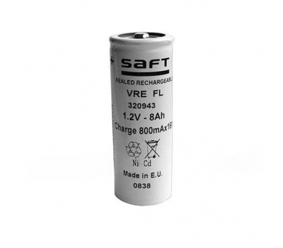 Аккумулятор NiCd SAFT VRE FL 8000 mAh