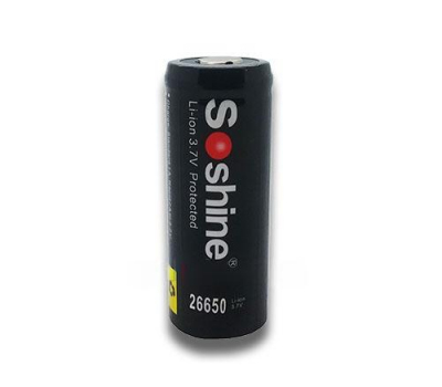 Аккумулятор Li-Ion SOSHINE 26650-PCM 5500mAh