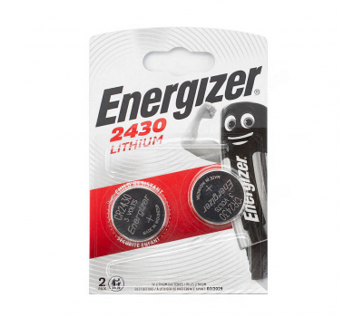 Батарейка литиевая ENERGIZER Lithium CR2430 BL-2