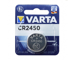 Батарейка литиевая VARTA CR2450 BL-1