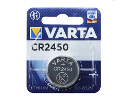 Батарейка литиевая VARTA CR2450 BL-1