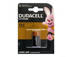 Батарейка для фото DURACELL High Power Lithium CR123A BL-1