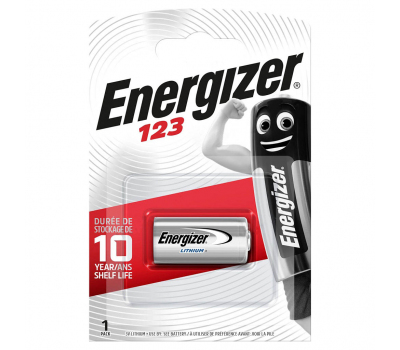 Батарейка для фото ENERGIZER CR123A BL-1