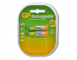 Аккумулятор GP AAA/HR03 95AAAHC-2CR2 950mAh BL-2