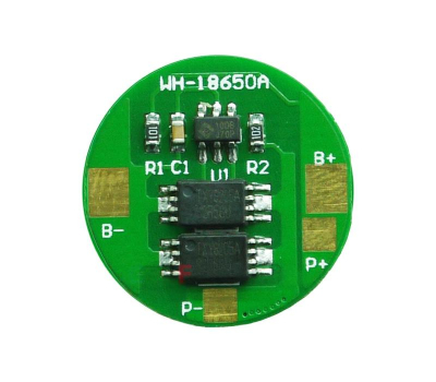 Плата защиты Li-ion 1S D17 3.7A BMS-Li1-S-201