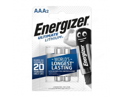 Батарейка для фото ENERGIZER Ultimate Lithium AAA L92 BL-2