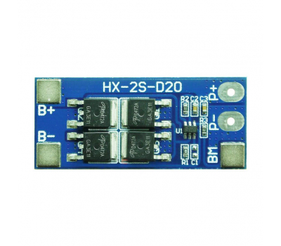 Плата управления Li-ion 2S 7.4V 20A BMS-Li2-H-009