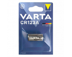 Батарейка для фото VARTA CR123A BL-1