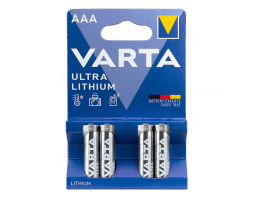 Батарейка для фото VARTA LITHIUM AAA BL-4