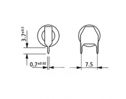 Батарейка литиевая Tadiran TLI-1020A/TP