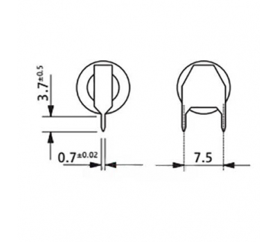 Батарейка литиевая Tadiran TLI-1020A/TP