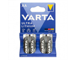 Батарейка для фото VARTA LITHIUM AA BL-4