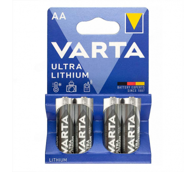 Батарейка для фото VARTA LITHIUM AA BL-4