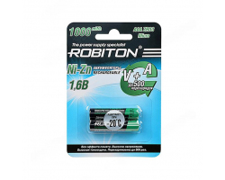 Аккумулятор ROBITON 1000NZAAA-2 AAA/HR03  550mah BL-2