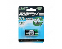 Аккумулятор ROBITON 1000NZAAA-2 AAA/HR03  550mah BL-2