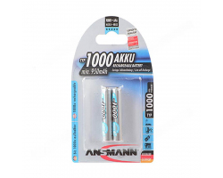 Аккумулятор ANSMANN maxE ААA/HR03 1000mAh BL-2