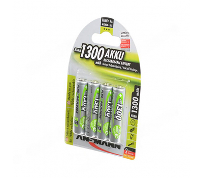 Аккумулятор ANSMANN maxE AA/HR6 1300mAh BL-4